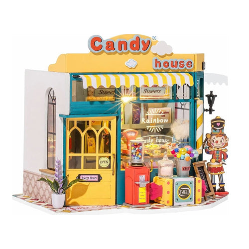 Robotime Rolife Rainbow Candy House DG158