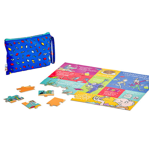 Petit Collage Slendiferous Two Sided On The Go Roald Dahl Jigsaw