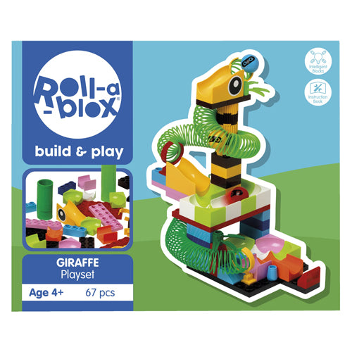 Roll-a-blox Giraffe Playset Whirligig Toys Peterkin