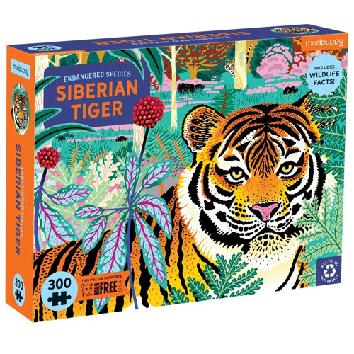 Siberian Tiger 300 Piece Jigsaw Mudpuppy