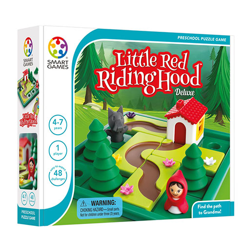 Smart Games Little Red Riding Hood Deluxe puzzle game packaging on a white background