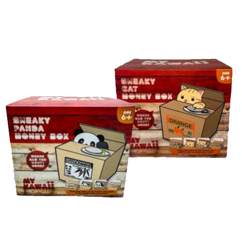 Sneaky Cat Money Box