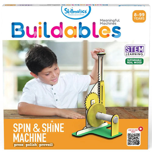 Skilmatics Buildables Spin & Shine Machine