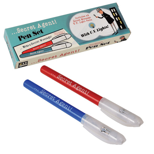 Secret Agent Pen Set Spy Pens Rex London