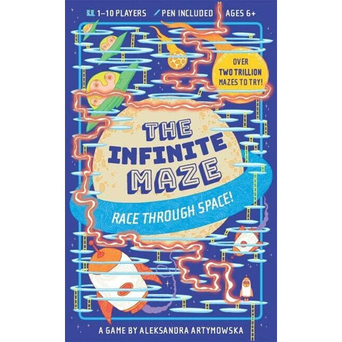 The Infinite Maze Race Through Space Laurence King Aleksandra Artymowska