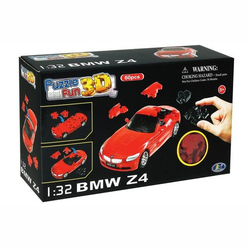 BMW Z4 1:32 60 piece Jigsaw Model Puzzle Fun 3D