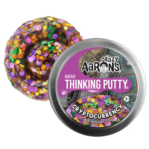 Crazy Aaron's Thinking Putty Crypto Currency Mini Tin