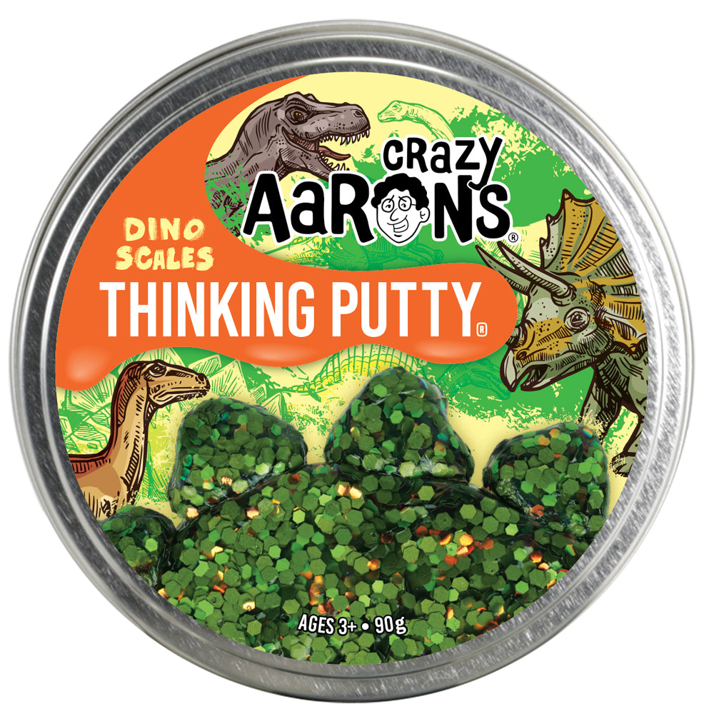 Crazy Aaron Thinking Putty Dino Scales