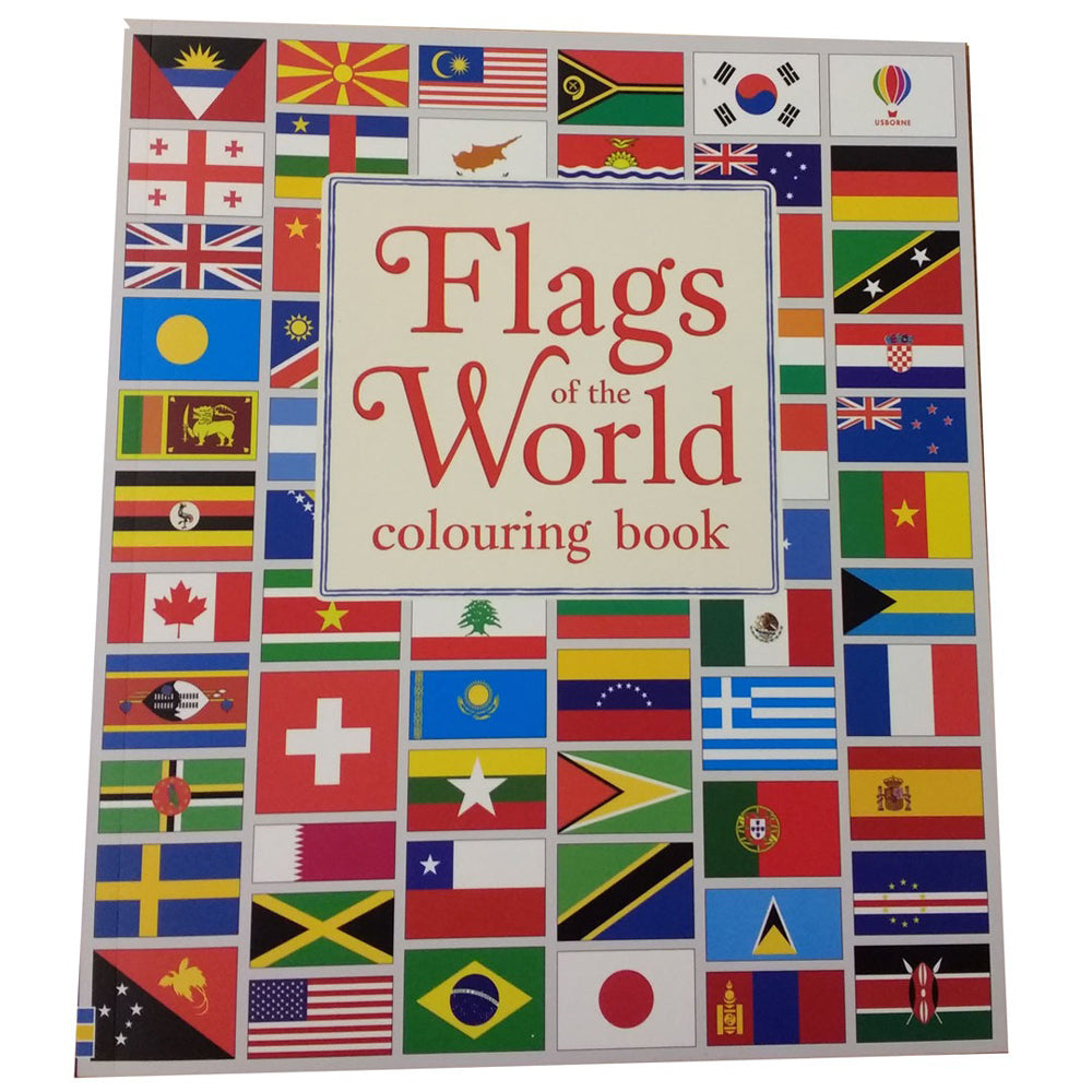 Usborne Book & Jigsaw Flags Of The World