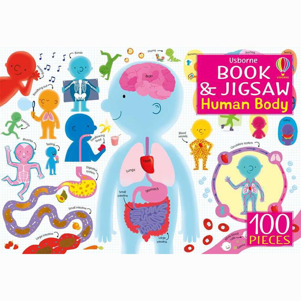 Usborne Book & Jigsaw Human Body