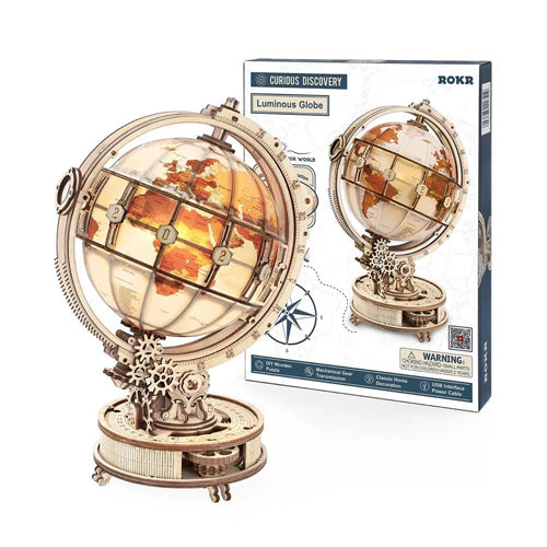 ROKR Robotime Illuminated Globe Model ST003