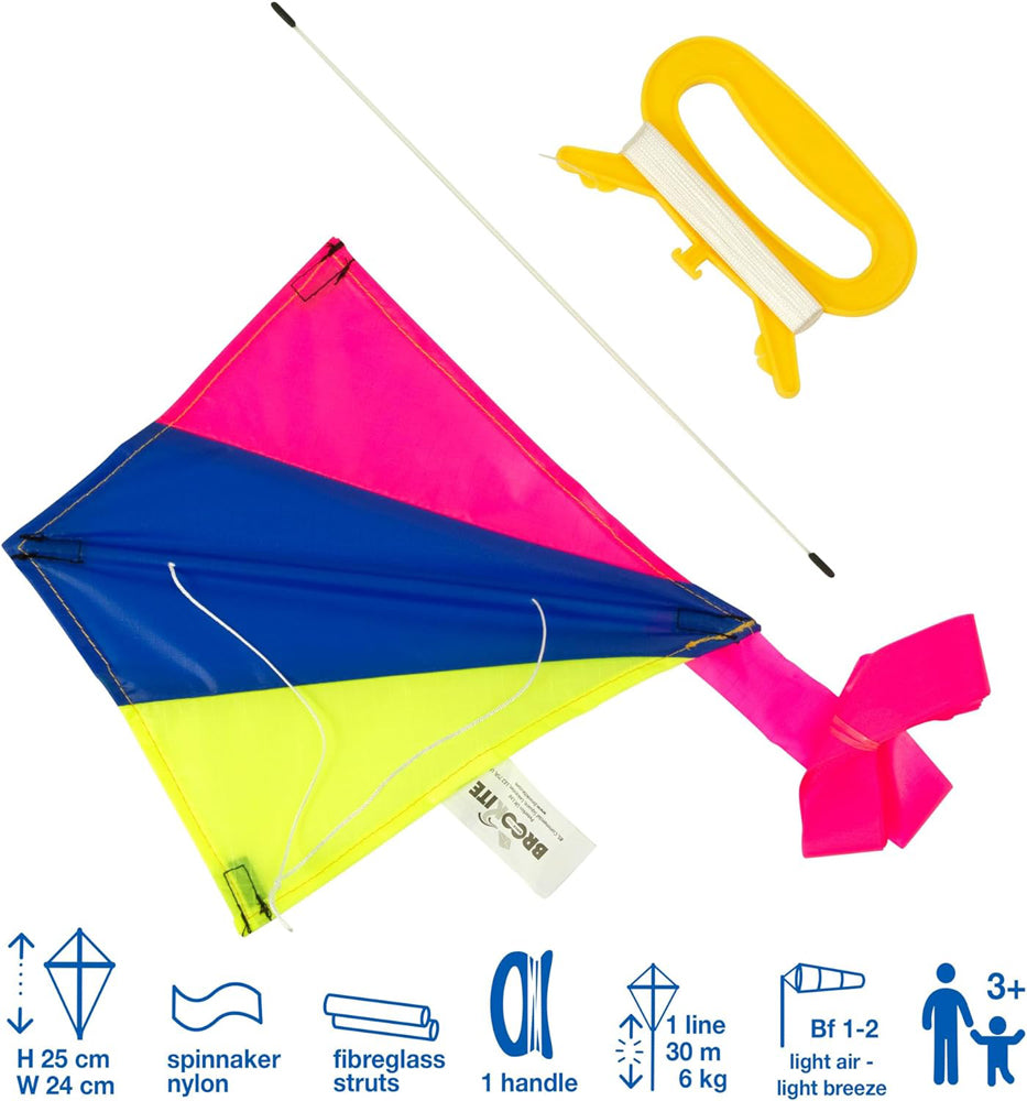 Mini Diamond Kite Brookite Whirligig Toys