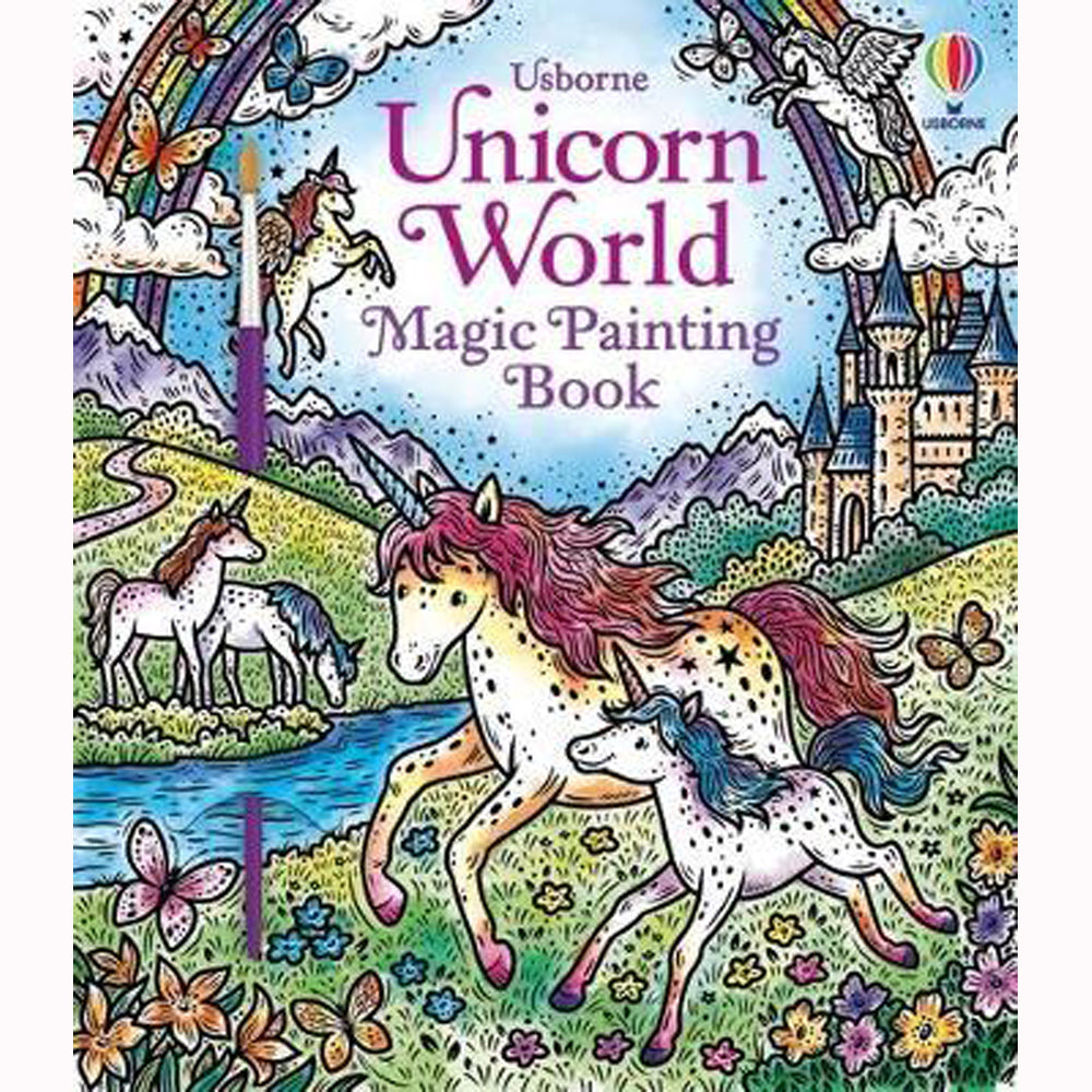 Usborne Unicorn World Magic Painting Book