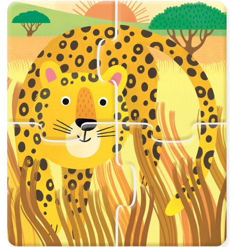 Usborne First Jigsaws and Book Wild Animals