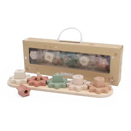 Jumini Wooden Cog Puzzle