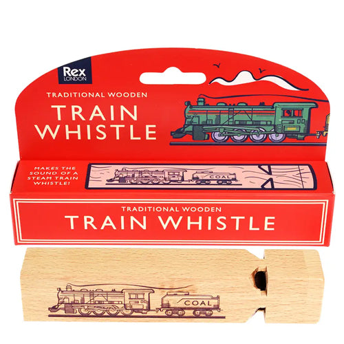 Wooden Train Whistle Rex London