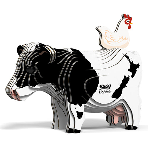 Friesian Cow 3D Model Eugy 079