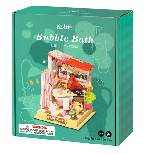 Bubble Bath Miniature House Rolife Robotime DS018