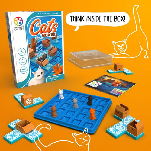 Cats And Boxes Logic Game