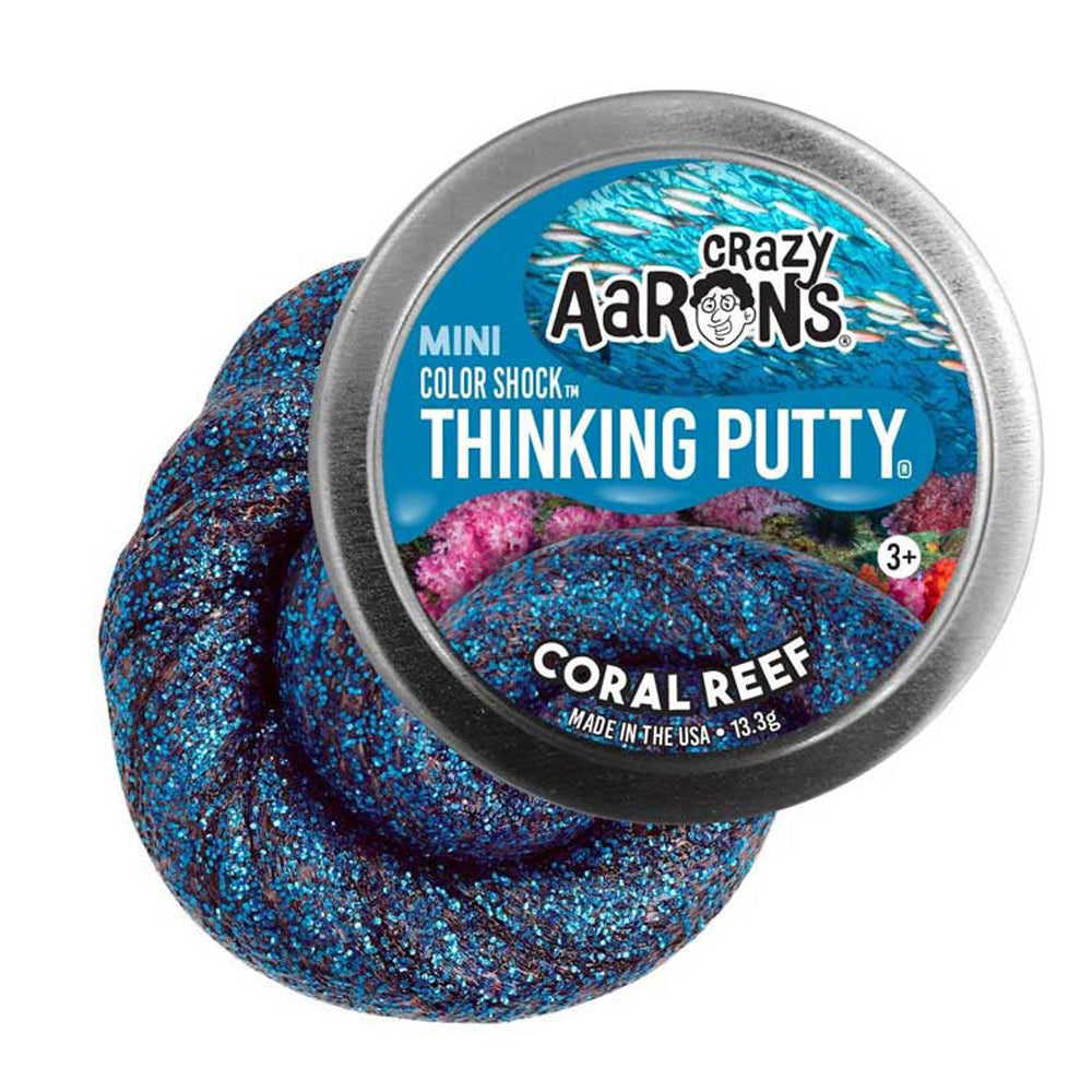 Crazy Aaron's Thinking Putty - Coral Reef Mini Tin