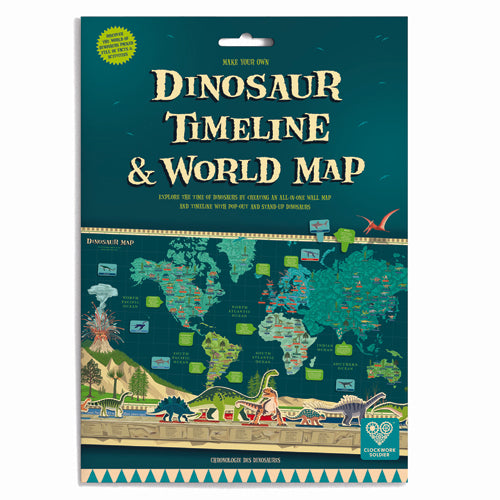 Dinosaur Timeline & World Map