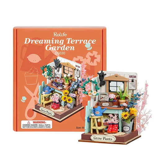 Dreaming Terrace Garden Rolife Robotime DS030