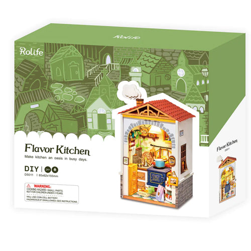 Flavour Kitchen Miniature House Robotime Rolife DS011