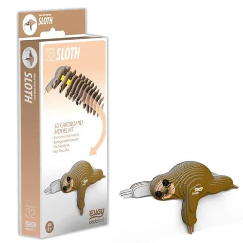 Sloth 3D Model Eugy 032