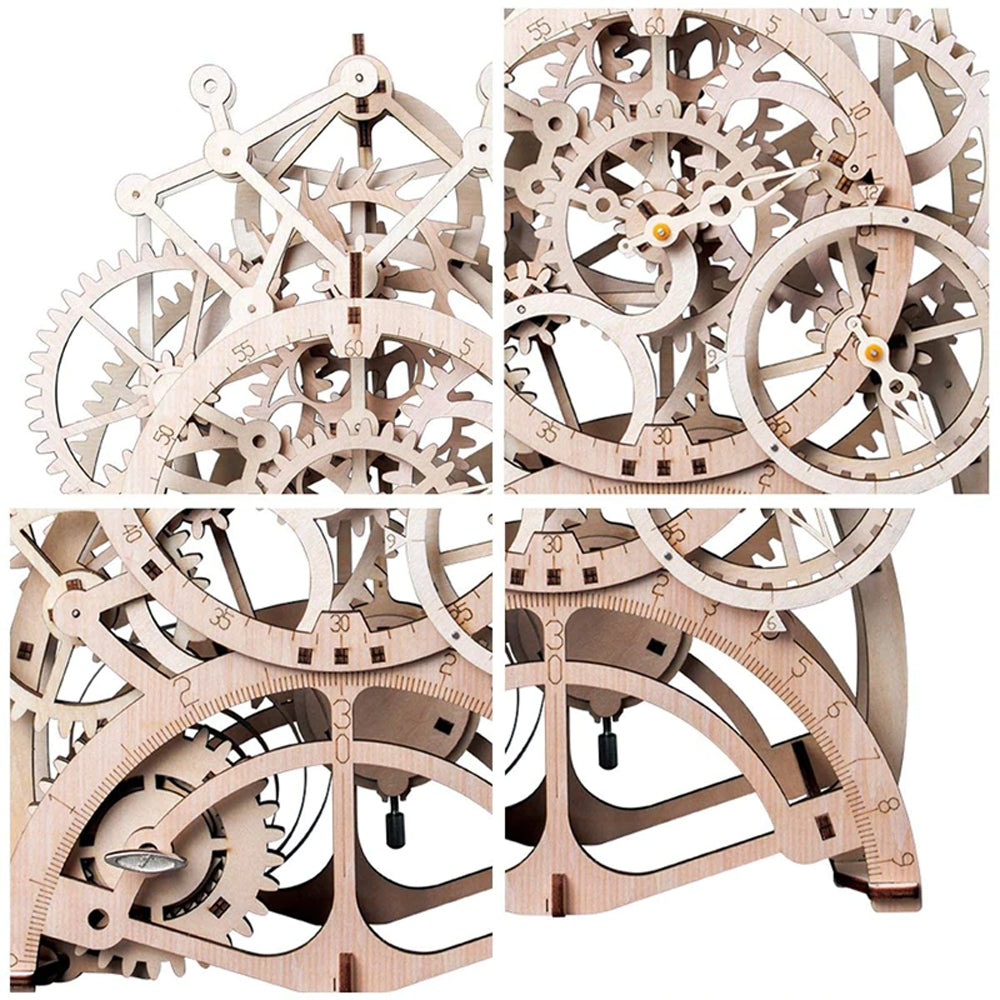 Pendulum Clock Wooden Model