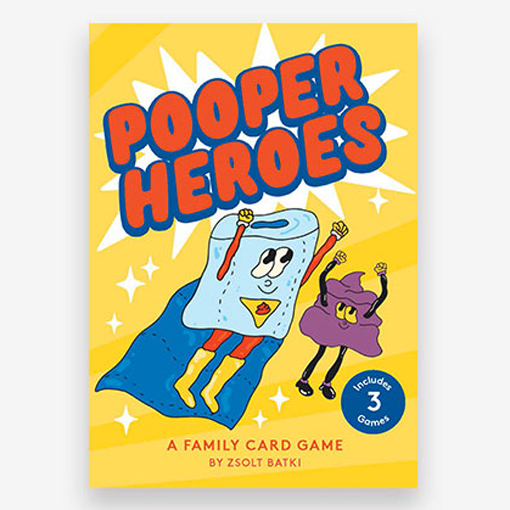 Pooper Heroes Card Game 