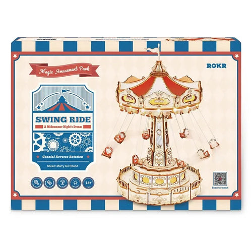 Swing Ride Music Box ROKR Robotime EA02