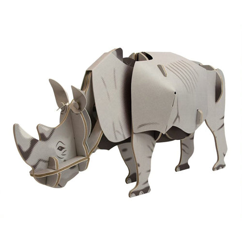 White Rhino Moving Model Paper Engine Whirligig Toys white-rhino-moving-model-paper-engine-whirligig-toys