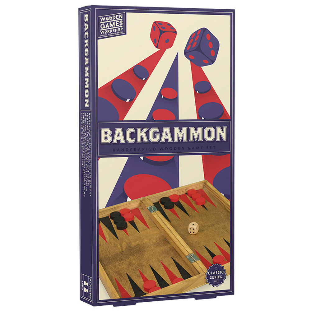 Backgammon Wooden Game