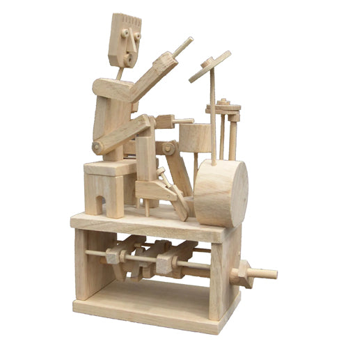 Wooden Drummer Model