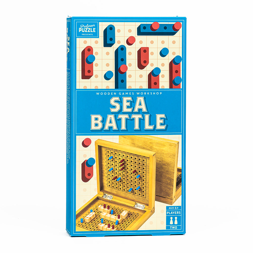 Sea Battle Wooden Game