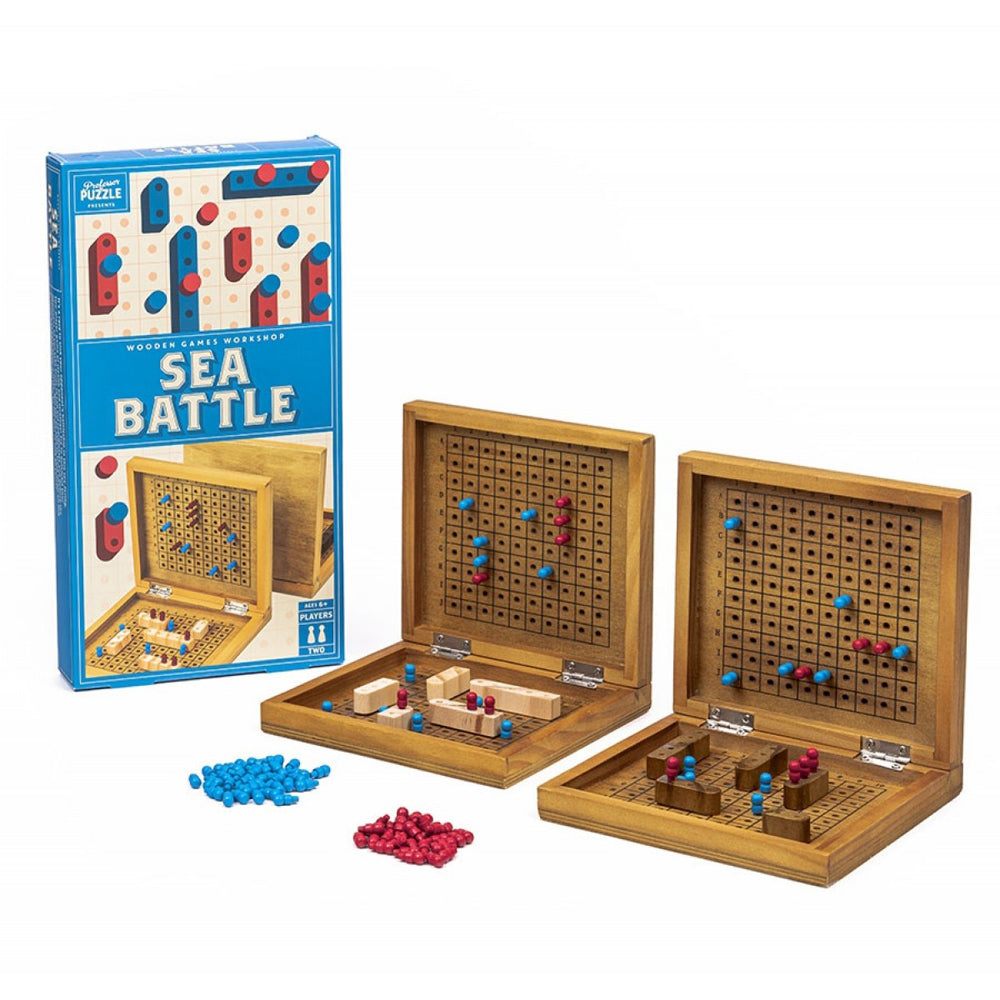 Sea Battle Wooden Game