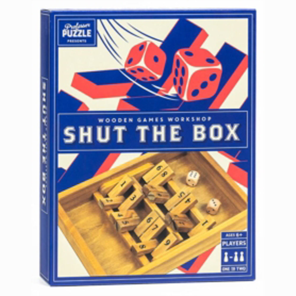 Shut The Box Wooden Game